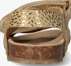 gouden bunniesjr platte sandalen bibi beach