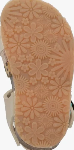 gouden bunniesjr platte sandalen becky beach