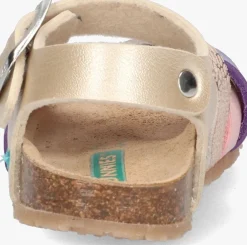 gouden bunniesjr platte sandalen becky beach