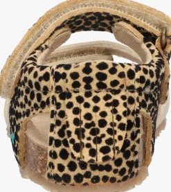 gouden bunniesjr platte sandalen britt beach