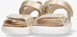 gouden bunniesjr platte sandalen vanessa verano