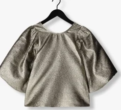 gouden by-bar blouses zita gold blouse
