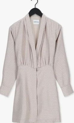 gouden chptr-s mini jurk amour dress