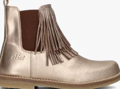 gouden clic! enkelboots 9022