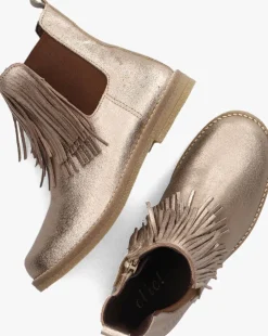 gouden clic! enkelboots 9022