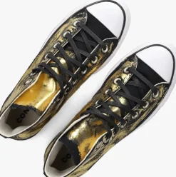 gouden converse hoge sneakers chuck taylor all star lift