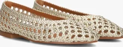 gouden ctwlk ballerina's elouise