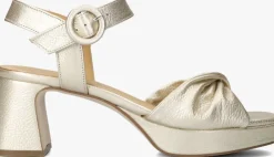 gouden ctwlk sandalen met hak ankara