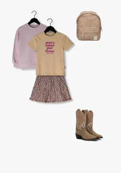 gouden daily7 t-shirt t-shirt glitter