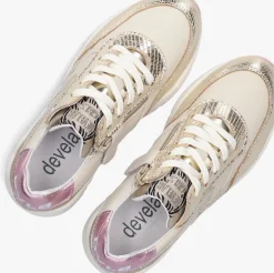 gouden develab lage sneakers 41044