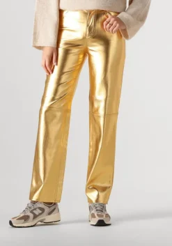 gouden edited wijde broek oona trousers