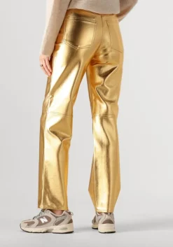 gouden edited wijde broek oona trousers