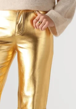 gouden edited wijde broek oona trousers
