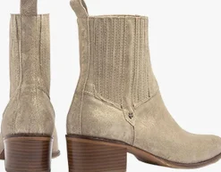 gouden floris van bommel enkellaarsjes sfw-50053