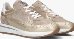 gouden floris van bommel lage sneakers sfw-10109