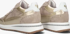 gouden floris van bommel lage sneakers sfw-10109