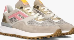 gouden floris van bommel lage sneakers sfw-10128