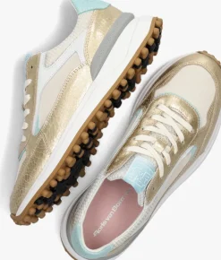 gouden floris van bommel lage sneakers sfw-10099