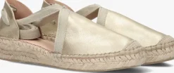 gouden fred de la bretoniere espadrilles romi luz