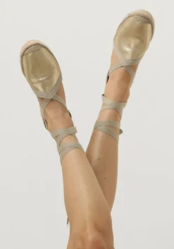 gouden fred de la bretoniere espadrilles romi luz