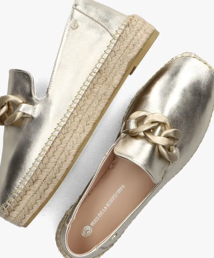 gouden fred de la bretoniere espadrilles june li