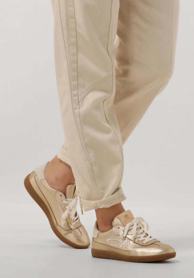 gouden fred de la bretoniere lage sneakers pearl sign