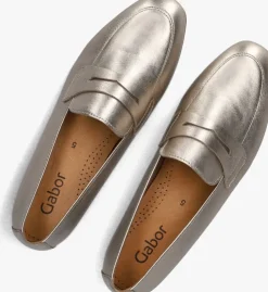 gouden gabor loafers 213