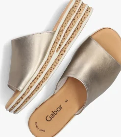 gouden gabor slippers 559