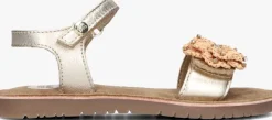 gouden gioseppo platte sandalen buchanan