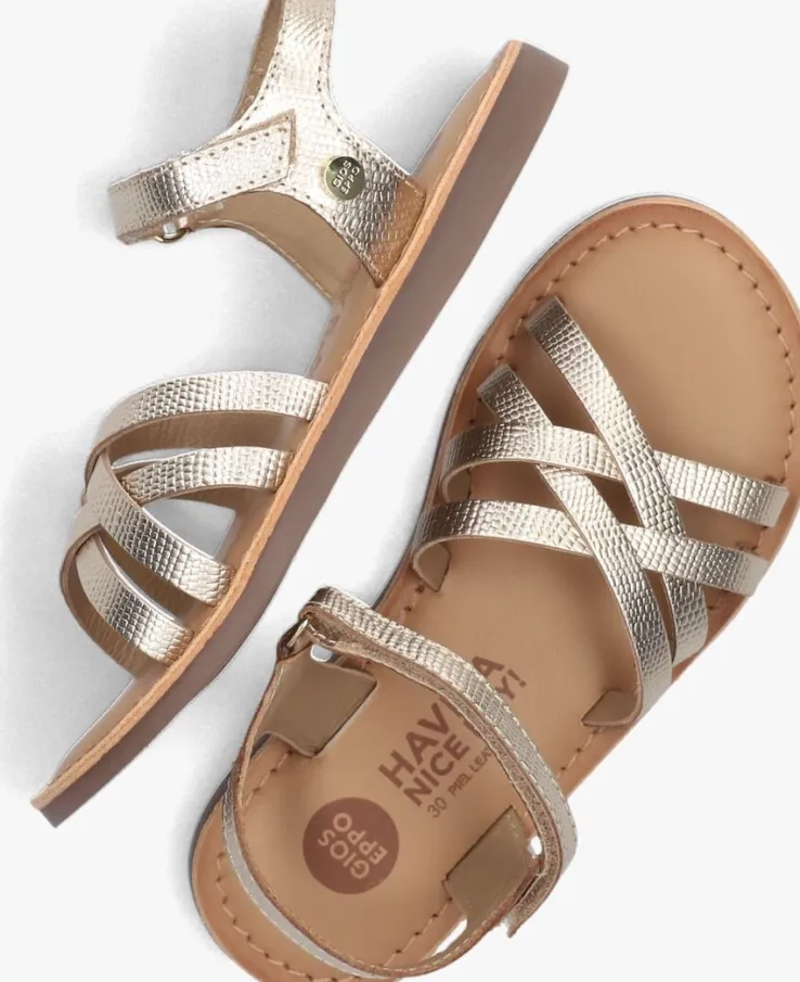 gouden gioseppo sandalen 92141