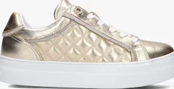 gouden guess lage sneakers gratea