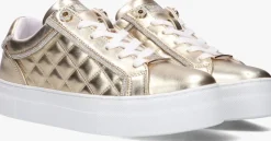 gouden guess lage sneakers gratea