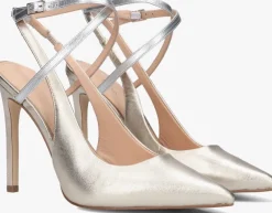 gouden guess sandalen amazie