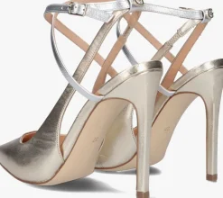 gouden guess sandalen amazie