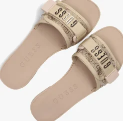 gouden guess slippers elyze