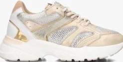 gouden hip lage sneakers h1255