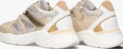 gouden hip lage sneakers h1255