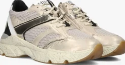 gouden hip lage sneakers h1255