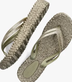 gouden ilse jacobsen teenslippers cheerful13