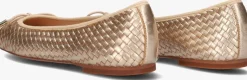 gouden inuovo ballerina's a92018