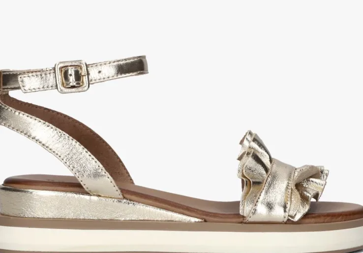 gouden inuovo sandalen 113061