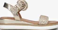 gouden inuovo sandalen 113031
