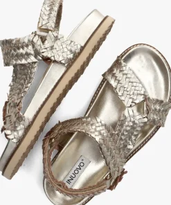 gouden inuovo sandalen 395009