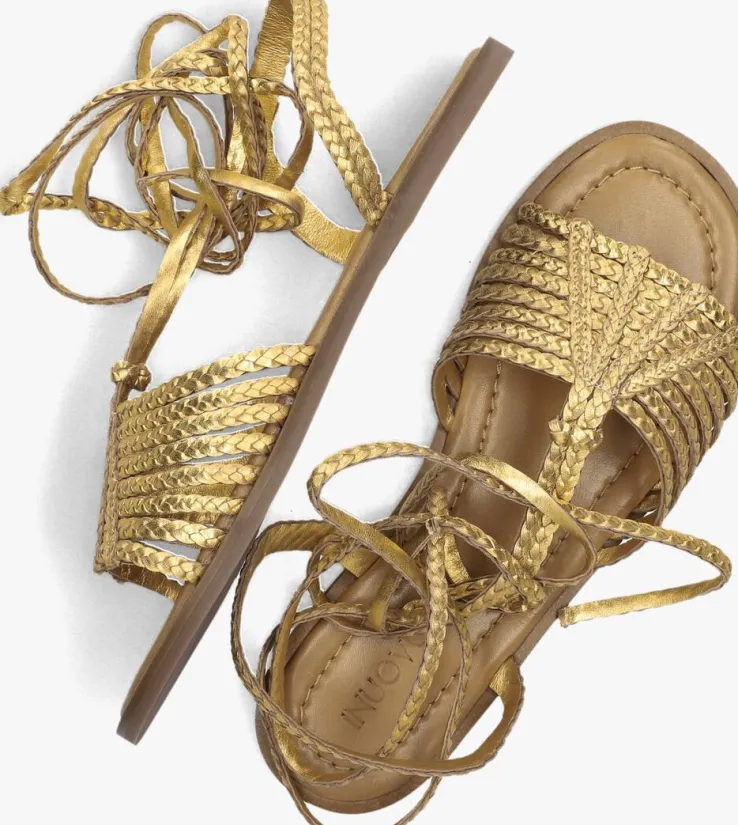 gouden inuovo sandalen 965040