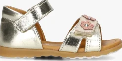 gouden jochie & freaks platte sandalen coby