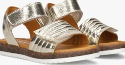 gouden jochie & freaks platte sandalen daisy
