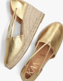 gouden kanna espadrilles 23010