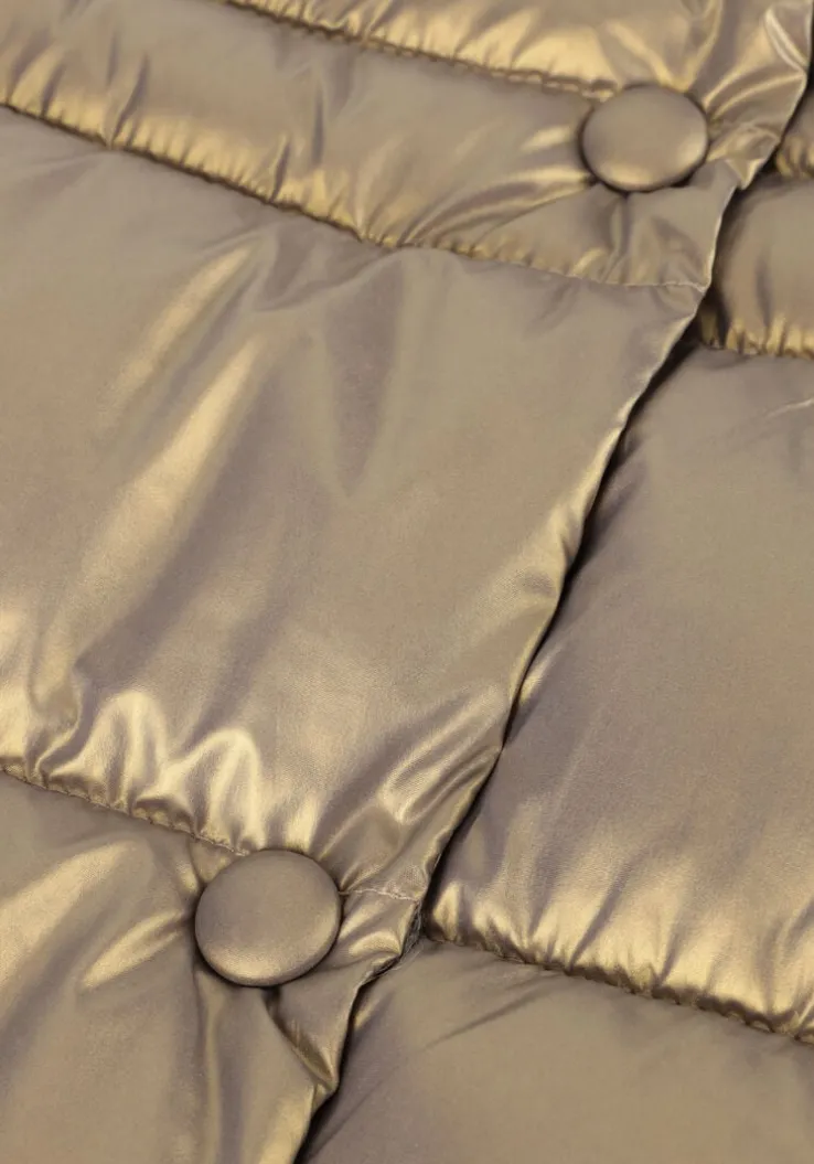 gouden like flo gewatteerde jas abby flo girls long fancy hooded jacket