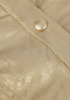 gouden like flo jack flo leahter jacket