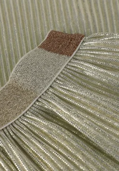 gouden like flo minirok sara plisse skirt